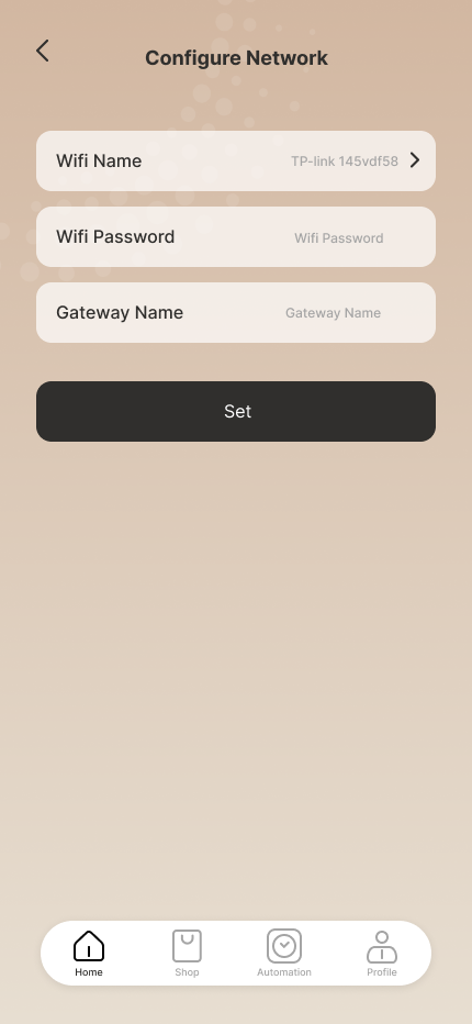 Configure Network