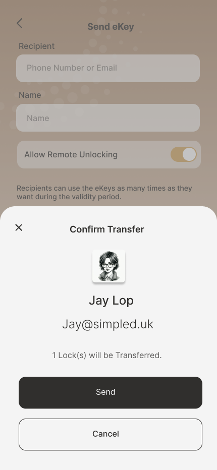 Transfer Confirmation